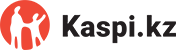 Логотип компании Kaspi.kz